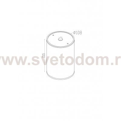 Потолочный светильник Outdoor O306CL-L12GF