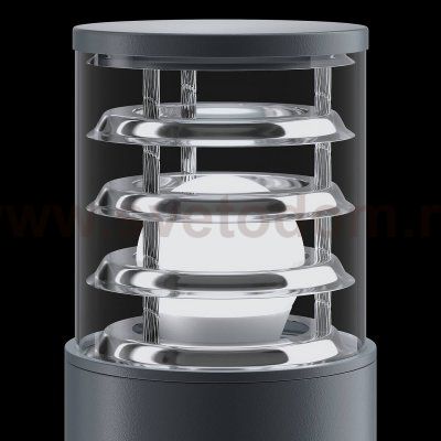 Фонарь уличный (столб) Maytoni O576FL-01GR 