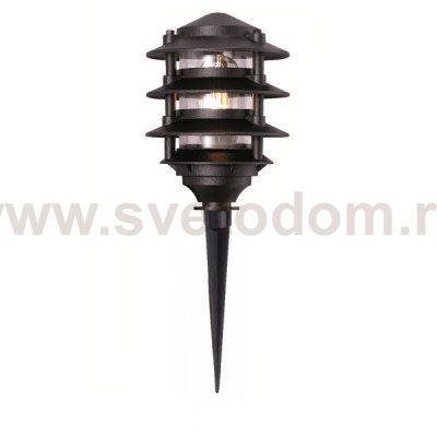 Светильник наземный с колышком Oasis Light 12622 Bl