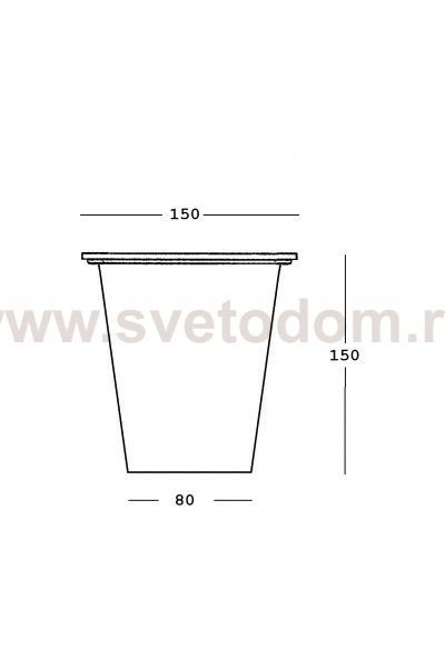 Светильник встраиваемый Oasis Light 12635