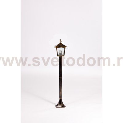 Светильник столб уличный 1 фонарь Oasis Light 15906 Gb