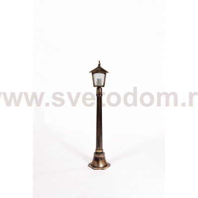 Светильник столб уличный 1 фонарь Oasis Light 15907 Gb