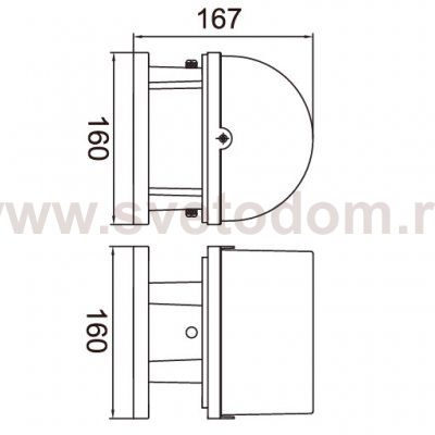 Светильник настенный Oasis Light 1838S