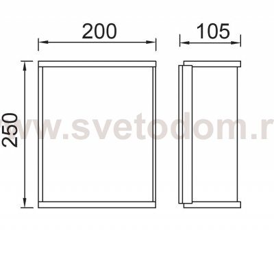 Светильник настенный Oasis Light 1843