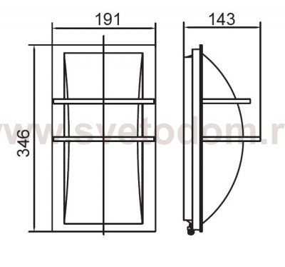 Светильник настенный Oasis Light 1847A