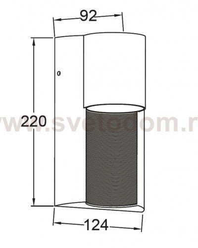 Светильник настенный Oasis Light 1965