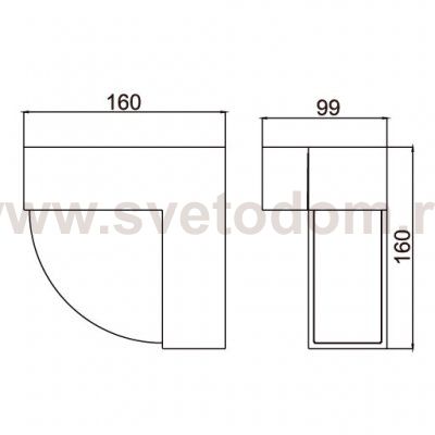 Светильник настенный Oasis Light 2104