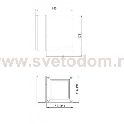 Светильник настенный 1 луч Oasis Light 6055 Gb