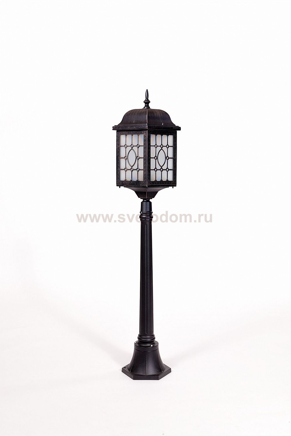 Светильник столб уличный 1 фонарь Oasis Light 64807L Bl