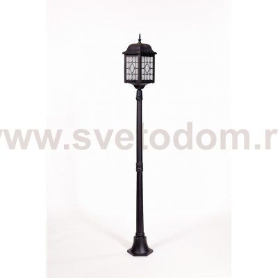 Светильник столб уличный 1 фонарь Oasis Light 64808L Bl