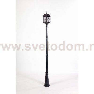 Светильник столб уличный 1 фонарь Oasis Light 64810L 18 Bl