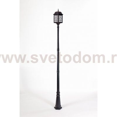 Светильник столб уличный 1 фонарь Oasis Light 64810L 21 Bl