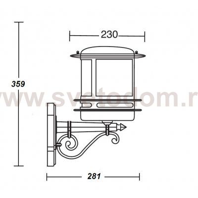 Светильник настенный Oasis Light 68301/02 Bl opal