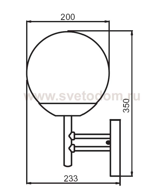 Светильник настенный Oasis Light 75301