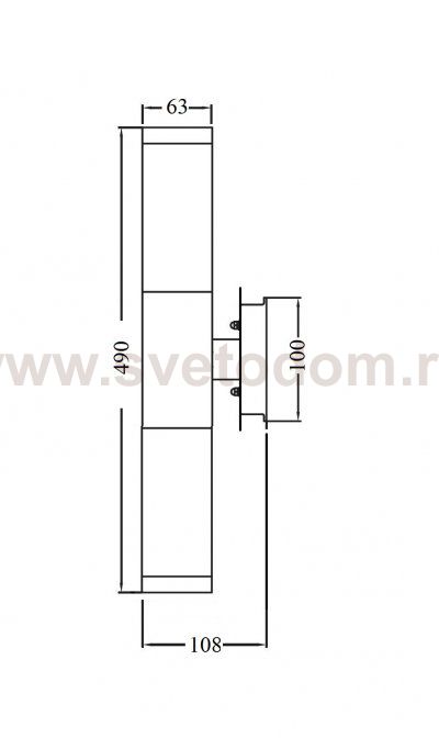 Светильник настенный Oasis Light 75707