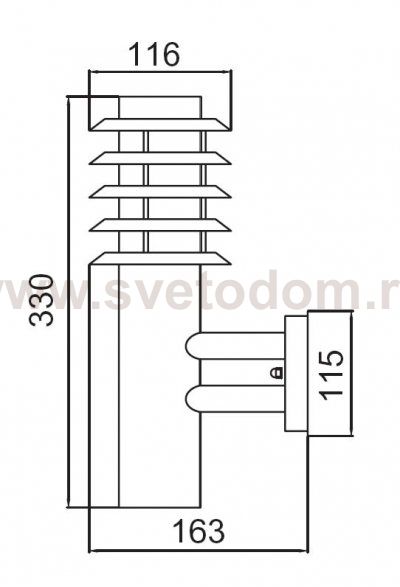 Светильник настенный Oasis Light 75823