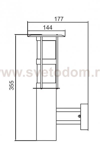 Светильник настенный Oasis Light 76326