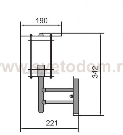Светильник настенный Oasis Light 76420