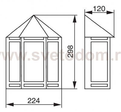 Светильник настенный Oasis Light 77804