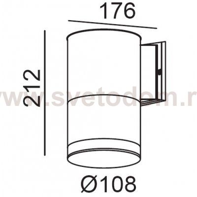 Светильник настенный Oasis Light 78006 S