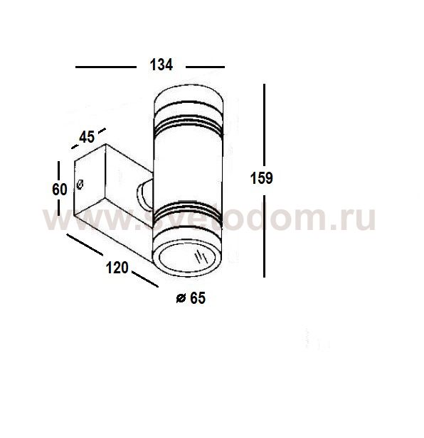 Светильник настенный Oasis Light 78048 Cb