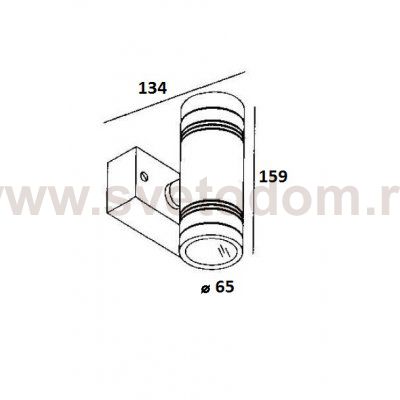 Светильник настенный Oasis Light 78048 S
