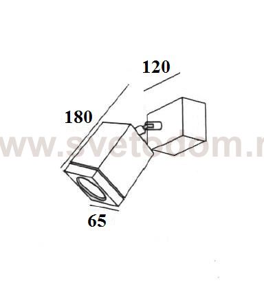 Светильник настенный Oasis Light 78059 Gb