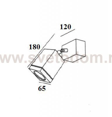 Светильник настенный Oasis Light 78059 Gb