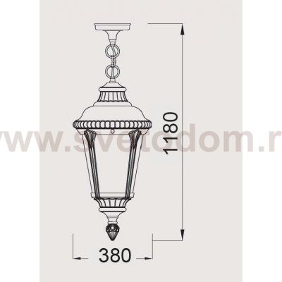 Светильник подвесной Oasis Light 79755L Bl