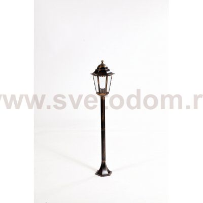 Светильник столб уличный 1 фонарь Oasis Light 79806M Gb