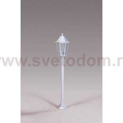 Светильник столб уличный 1 фонарь Oasis Light 79806M W