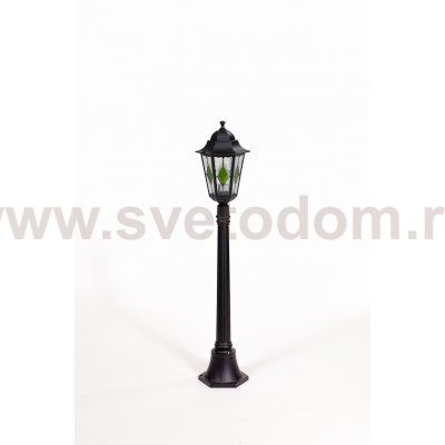 Светильник столб уличный 1 фонарь Oasis Light 79807lg Bl