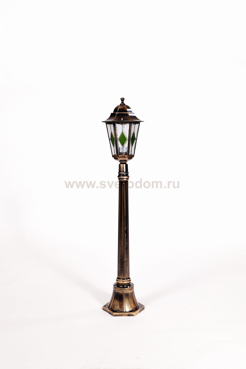 Светильник столб уличный 1 фонарь Oasis Light 79807lg Gb