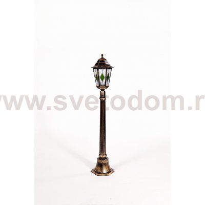 Светильник столб уличный 1 фонарь Oasis Light 79807lg Gb
