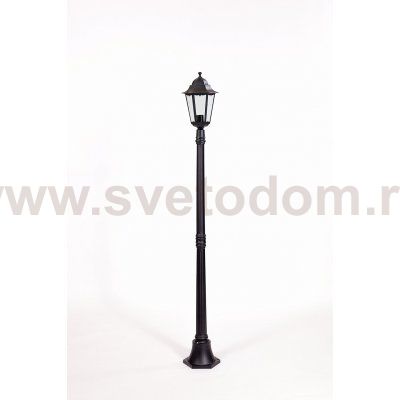 Светильник столб уличный 1 фонарь Oasis Light 79808M Bl 