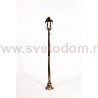 Светильник столб уличный 1 фонарь Oasis Light 79808M Gb