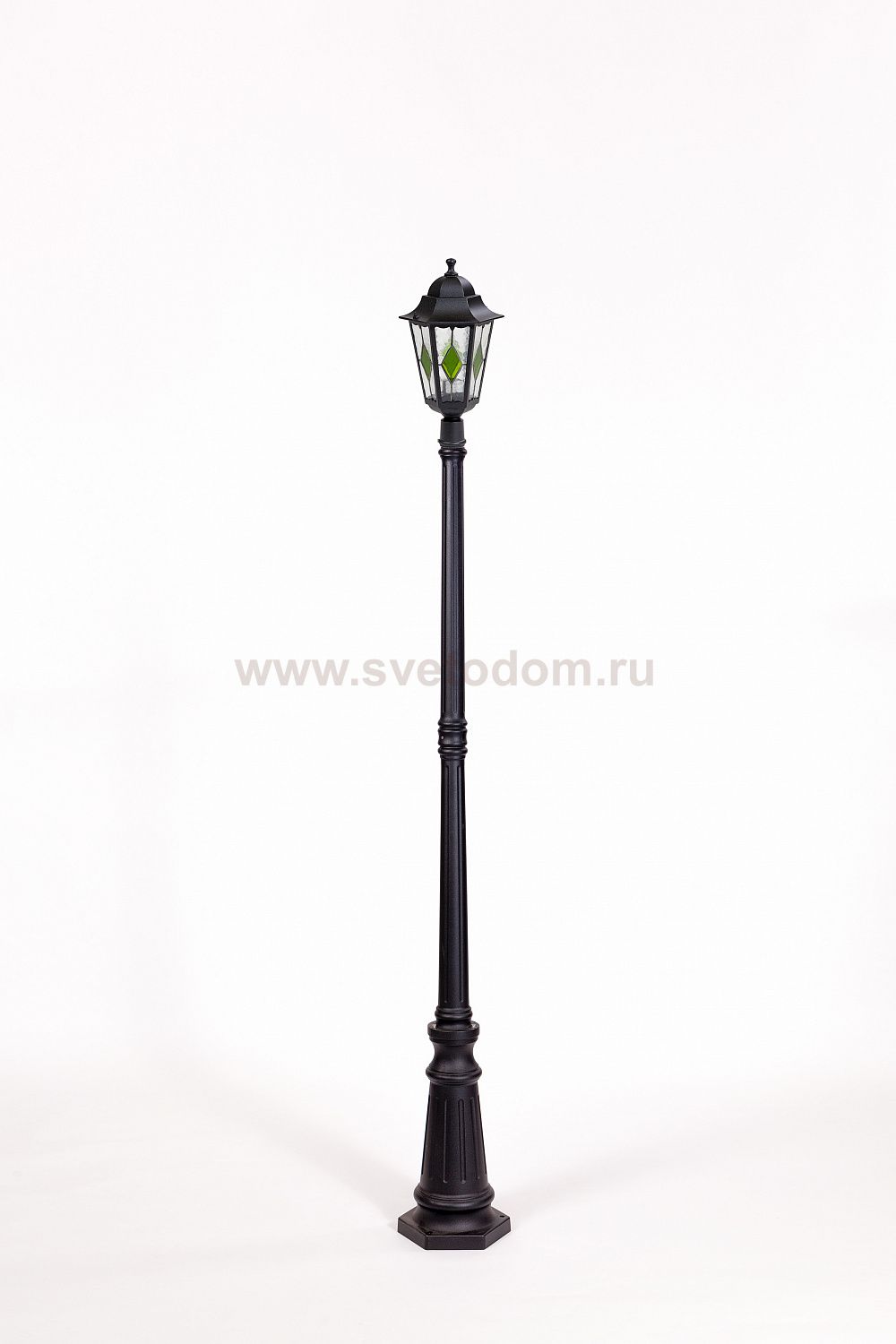 Светильник столб уличный 1 фонарь Oasis Light 79809lg Bl