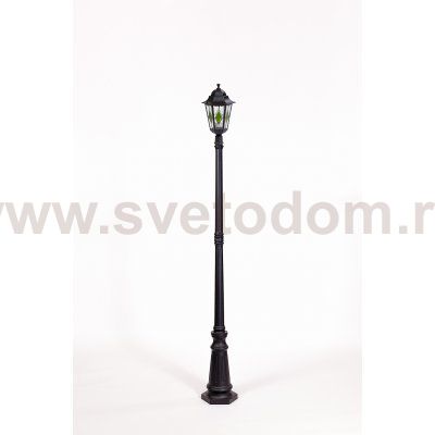 Светильник столб уличный 1 фонарь Oasis Light 79809lg Bl