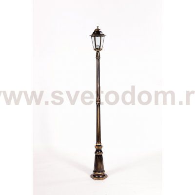 Светильник столб уличный 1 фонарь Oasis Light 79809M Gb