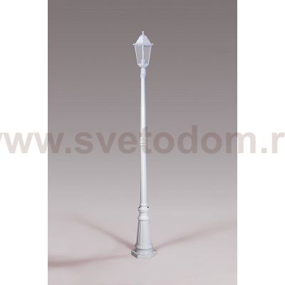Светильник столб уличный 1 фонарь Oasis Light 79809M W