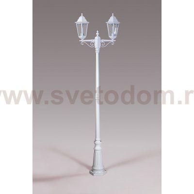 Светильник столб уличный 2 фонаря Oasis Light 79809MA W