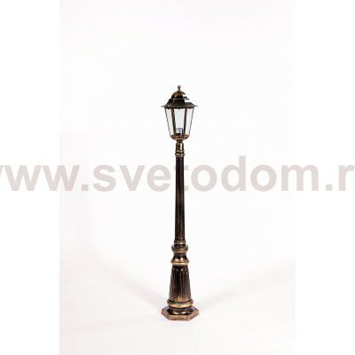 Светильник столб уличный 1 фонарь Oasis Light 79811M Gb