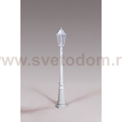 Светильник столб уличный 1 фонарь Oasis Light 79811M W