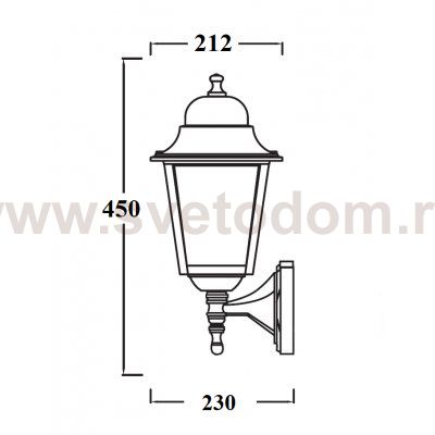 Светильник настенный Oasis Light 79901L/04 Bl