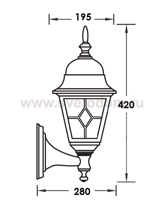 Светильник настенный Oasis Light 79901MlgG Bl