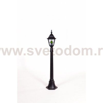 Светильник столб уличный 1 фонарь Oasis Light 79907MlgG Bl