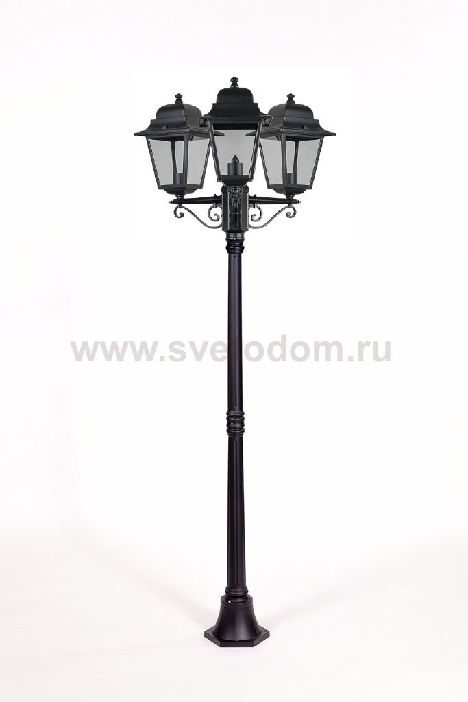 Светильник столб уличный 1 фонарь Oasis Light 79908L Bl