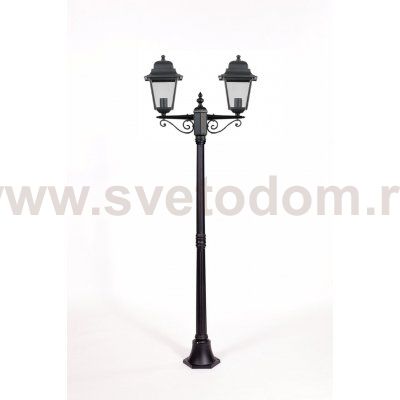 Светильник столб уличный 2 фонаря Oasis Light 79908LA Bl