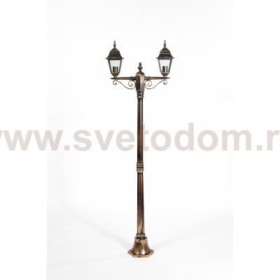 Светильник столб уличный 1 фонарь Oasis Light 79908SA Gb