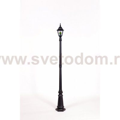 Светильник столб уличный 1 фонарь Oasis Light 79909MlgG Bl